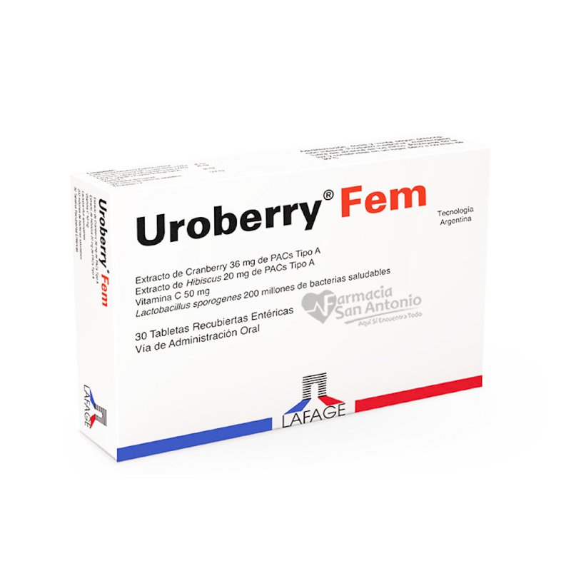 UROBERRY FEM X 30 TABS