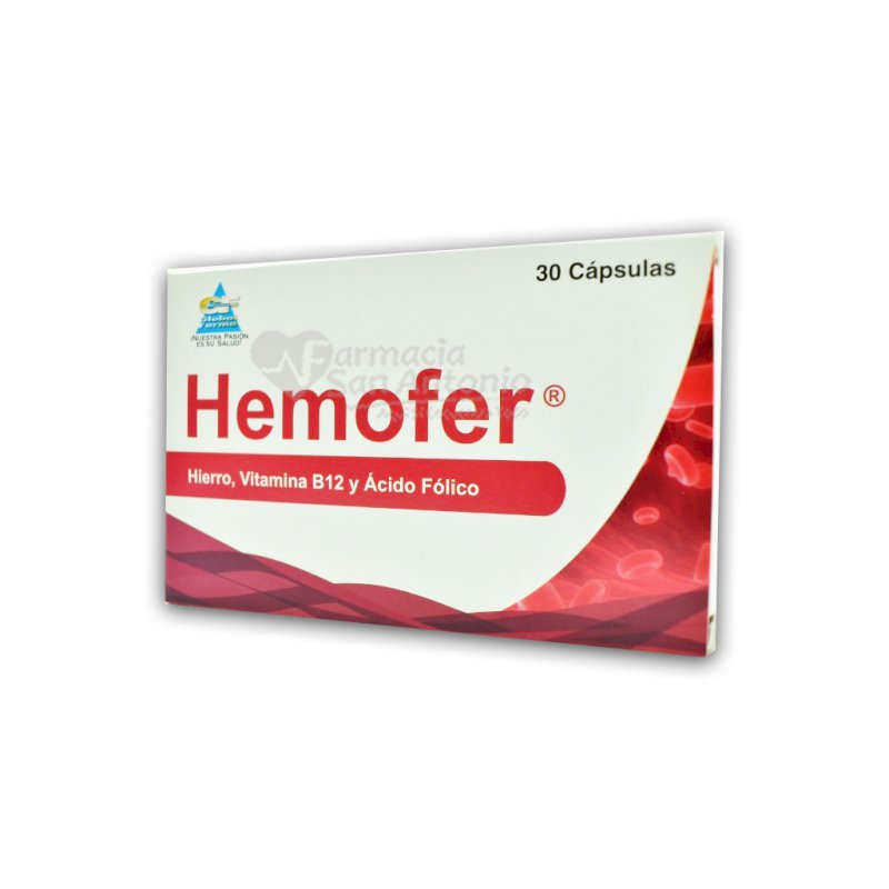 HEMOFER X 30 CAP
