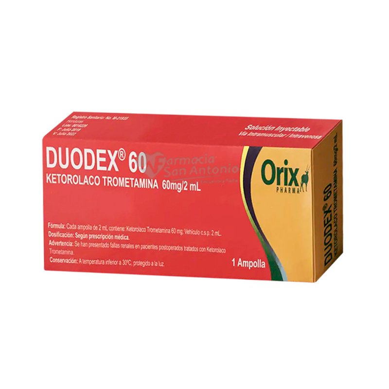 DUODEX 60 60MG/2ML