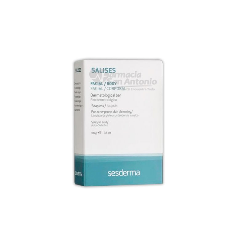 SALISES JABON DERMATOLOGICO 100G SESDERMA