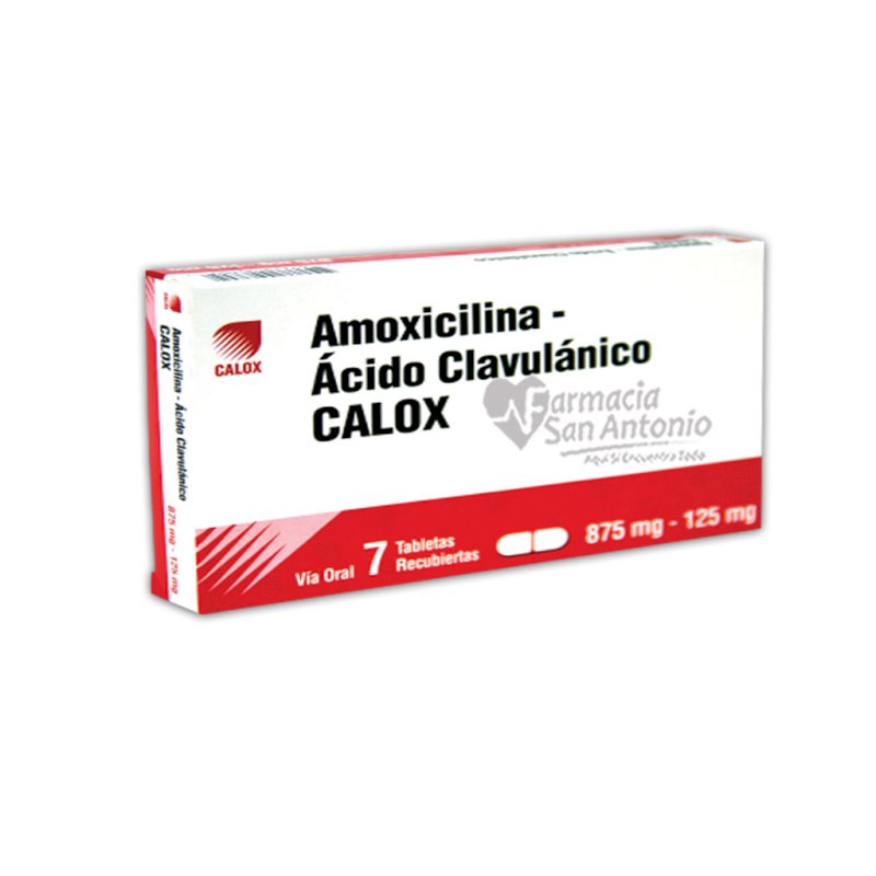 UNIDAD AMOXICILINA + CLAVUL CALOX