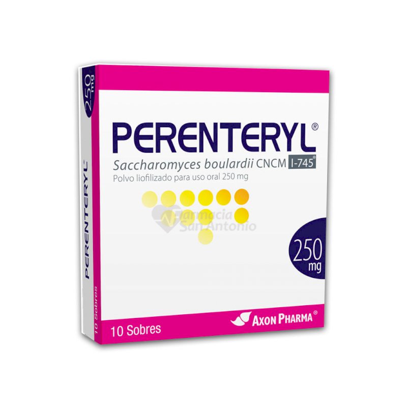 Perenterol 250 Mg X 10 Sobres And Farmacia San Antonio 