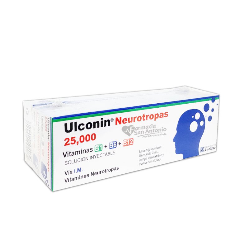 ULCONIN 25,000 TRIPACK