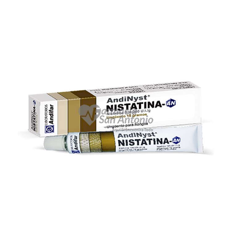 NISTATINA UNGUENTO 15 G