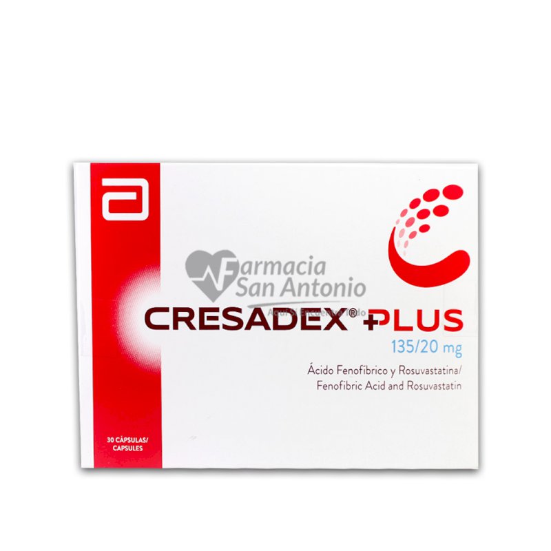 CRESADEX PLUS 135/20MG X 30CAPS á