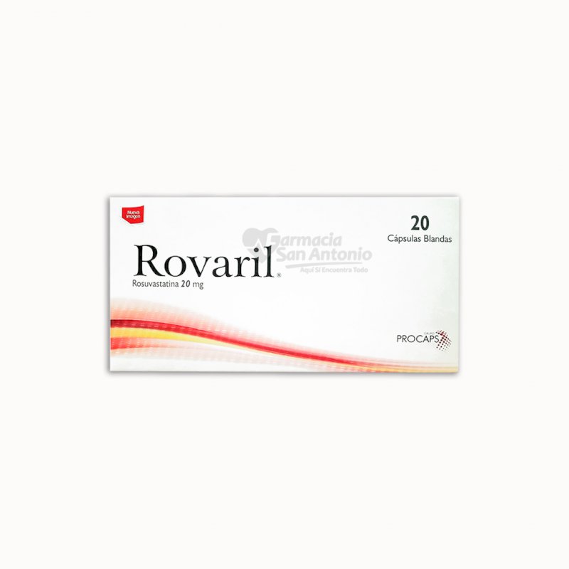 ROVARIL 20MG X 20 CAPS