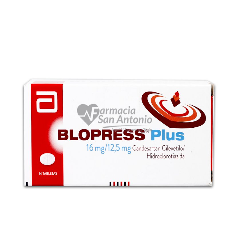 BLOPRESS PLUS 16MG/12.5MG X 14 TABS á