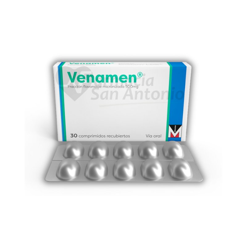 VENAMEN 500MG X 30 COMPR RECU