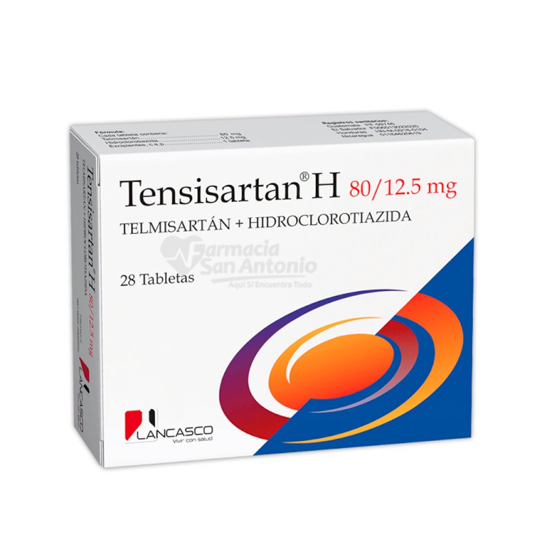 TENSISARTAN H 80/12.5MG X 28 TABS