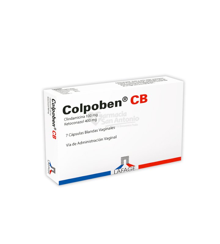 COLPOBEN CB X 7 CAPS BLANDAS VAGINALES
