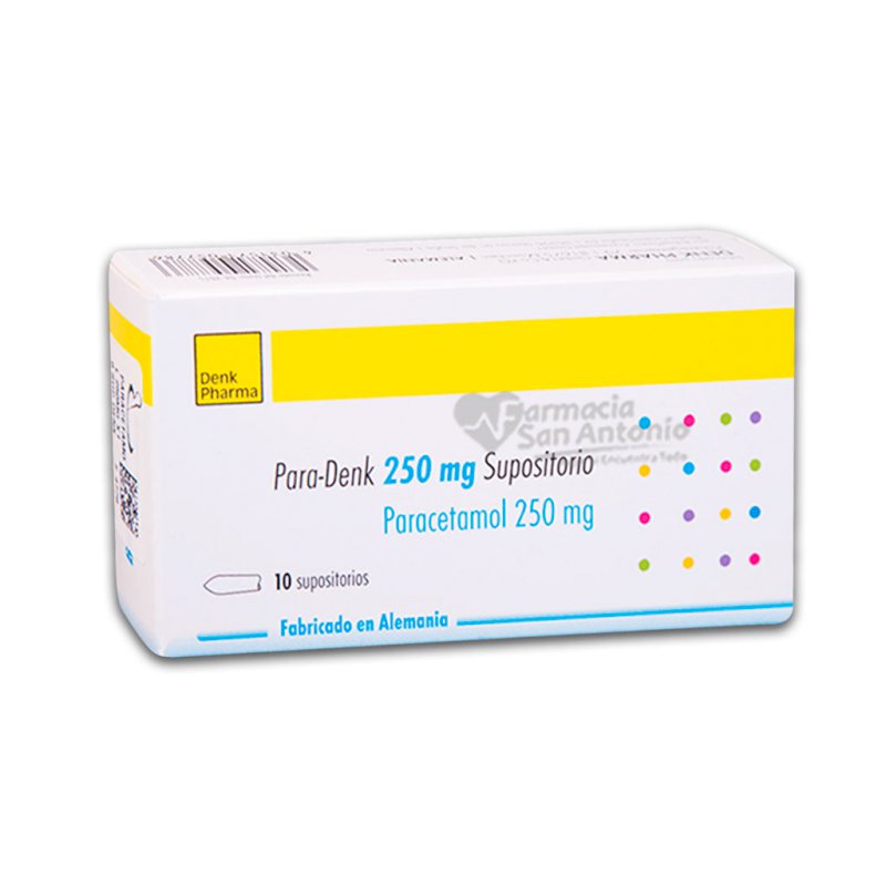 PARACETAMOL DENK 250MG X 10 SUPOS