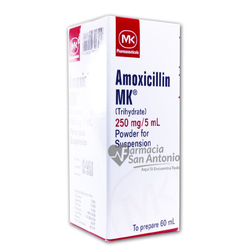 AMOXICILINA MK SUSP 250MG X 60ML
