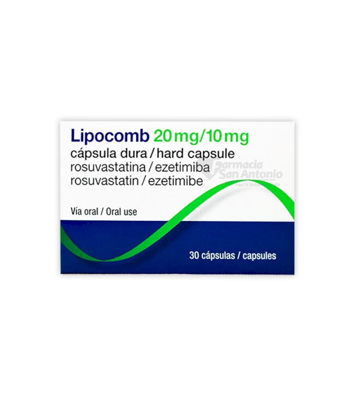 LIPOCOMB 20MG/10MG X 30 CAPS