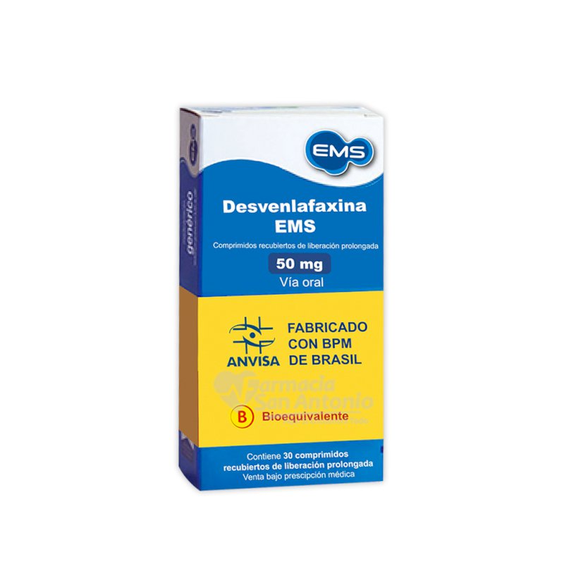 DESVENLAFAXINA  50MG X 30 TAB  1+1