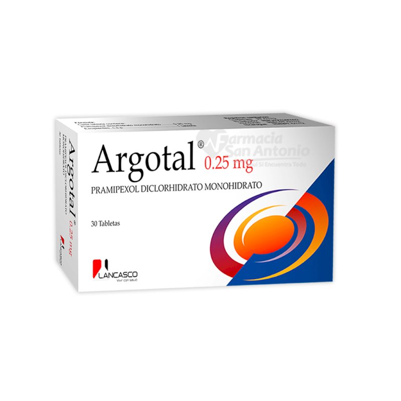 ARGOTAL 0.25MG X 30 TABS