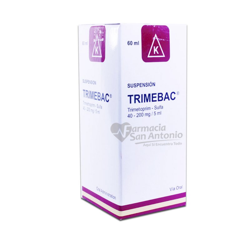 TRIMEBAC SUSP X 60 ML/CC