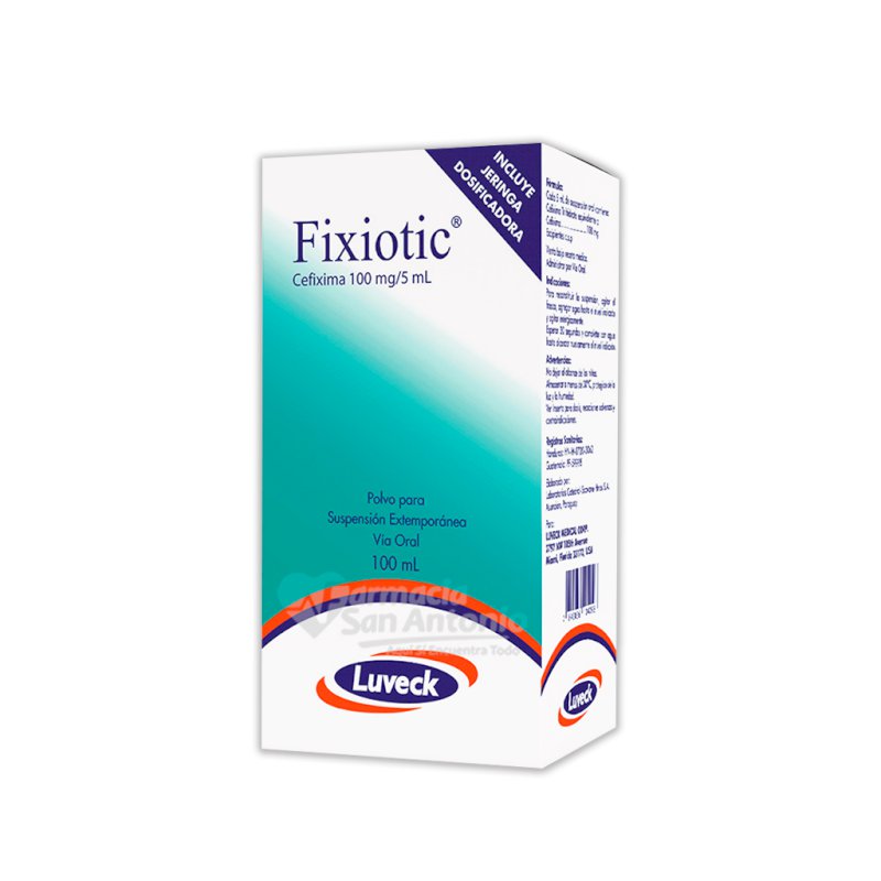 FIXIOTIC 100MG/5ML X 100 ML