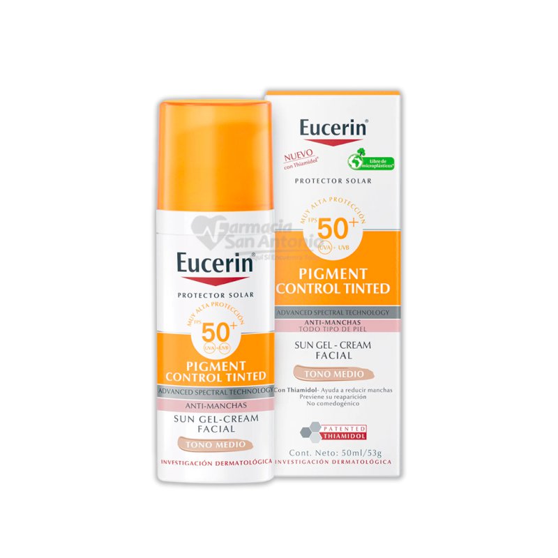 EUCERIN SUN PIGMENT CONTROL TONO MEDIO X 50ML