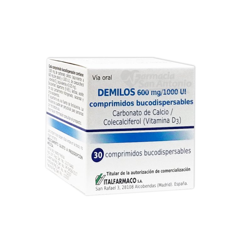 DEMILOS 600MG/1000UI 30 CALCIO / VIT D3 X 30 COMP