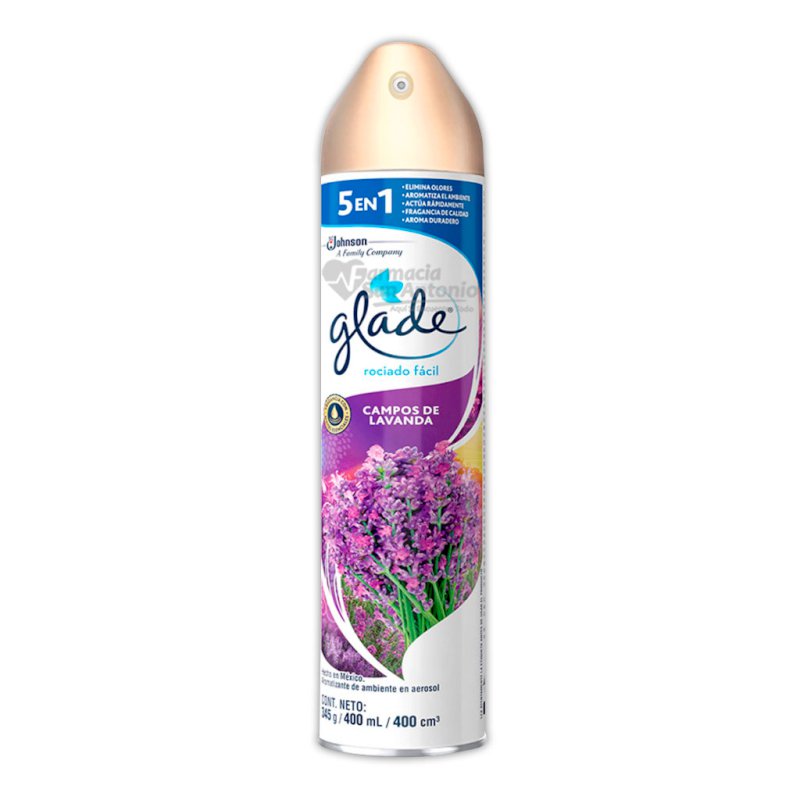 GLADE AE LAVANDA 400ML