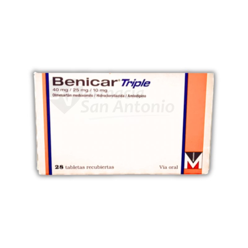 BENICAR TRIPLE 40/25/10MG X 28 COM