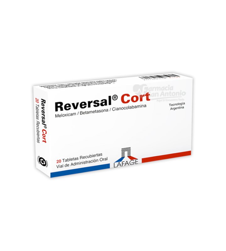 REVERSAL CORT X 20 TAB