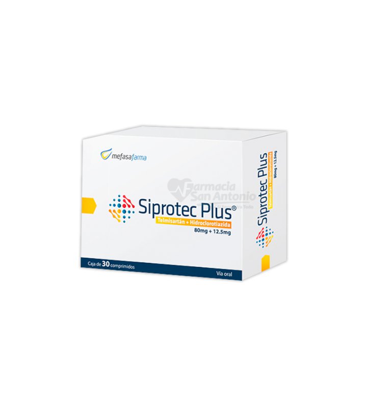SIPROTEC PLUS 80MG/12.5MG X 30 COMP