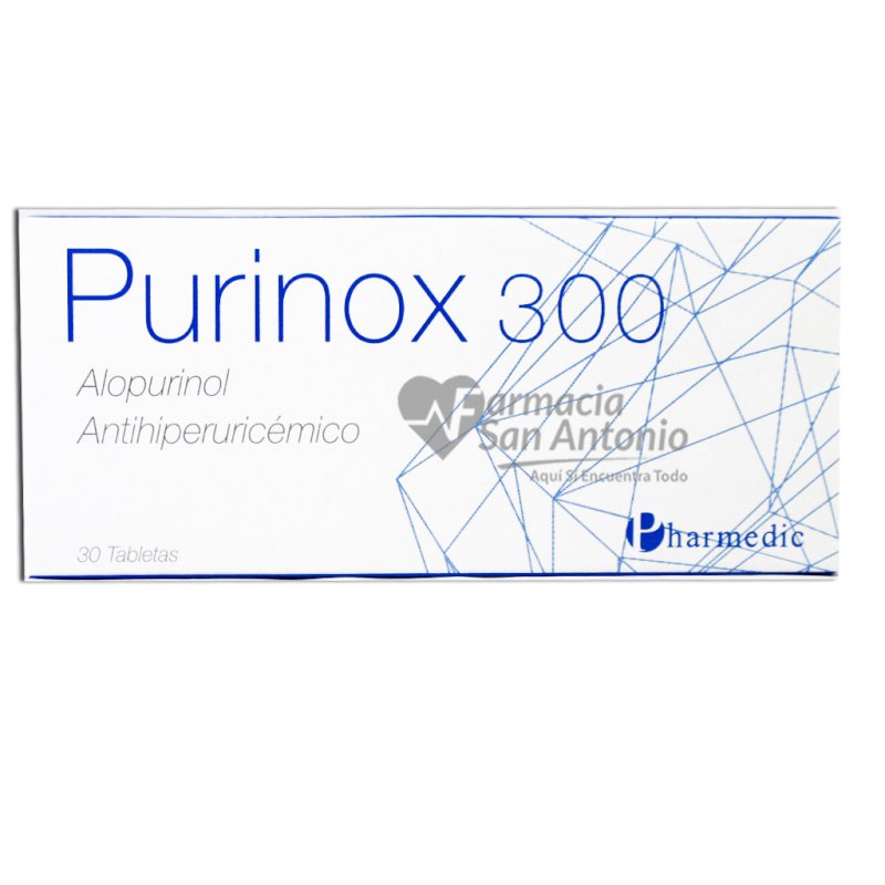 PURINOX 300MG X 30 TABS