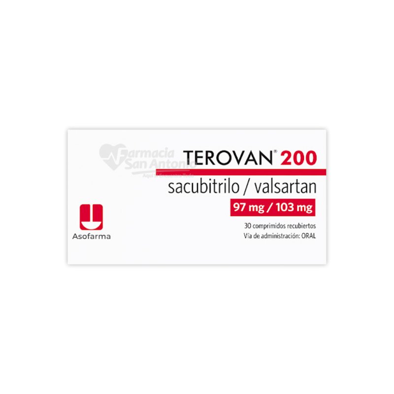 TEROVAN 200MG X 30 COMP