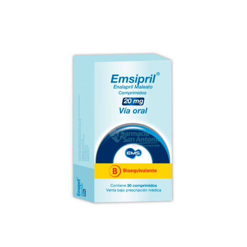 EMSIPRIL 20MG X 30 COMP