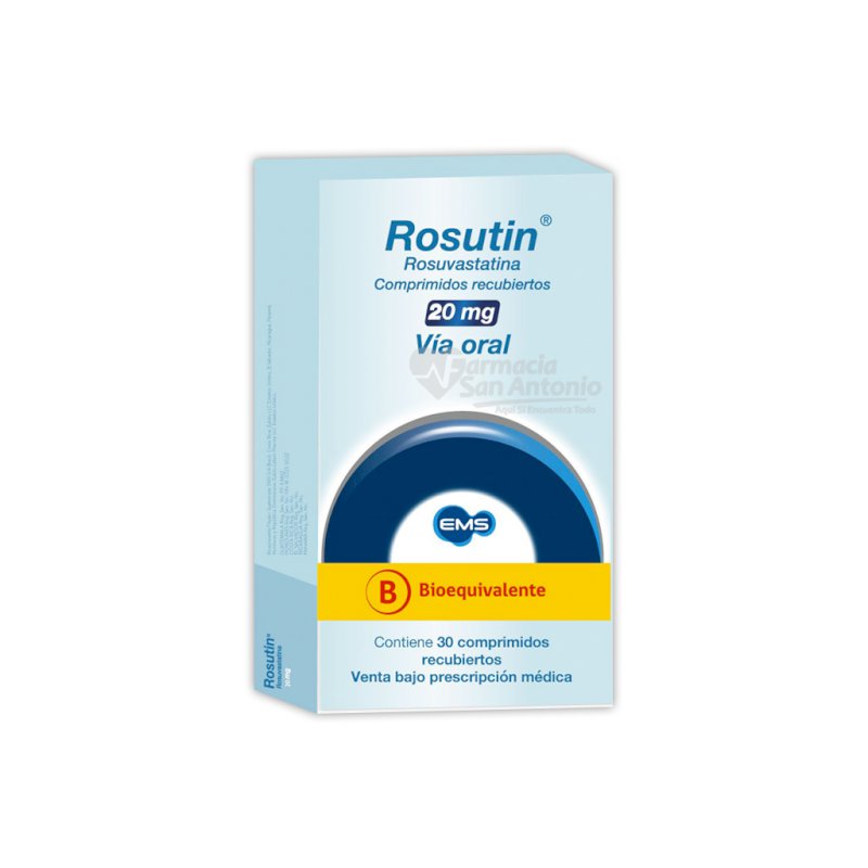 ROSUTIN 20MG X 30 COMP