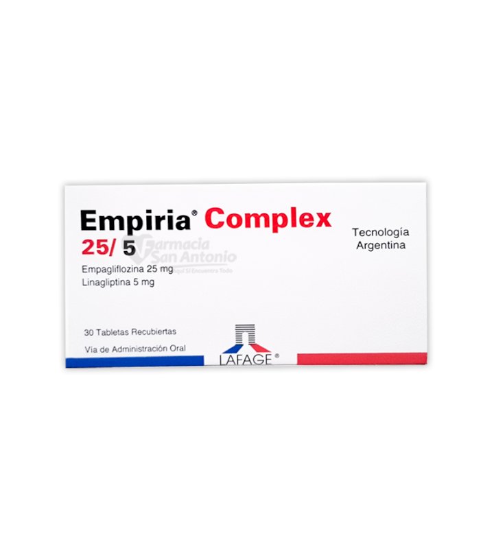 EMPIRIA COMPLEX 25/5MG X 30 TAB