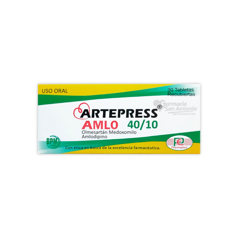 ARTEPRESS AMLO 40/10 X 30 TABS