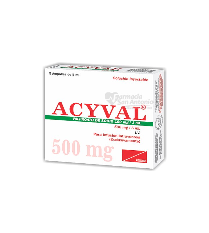 ACYVAL 500MG/5ML X 5 AMP