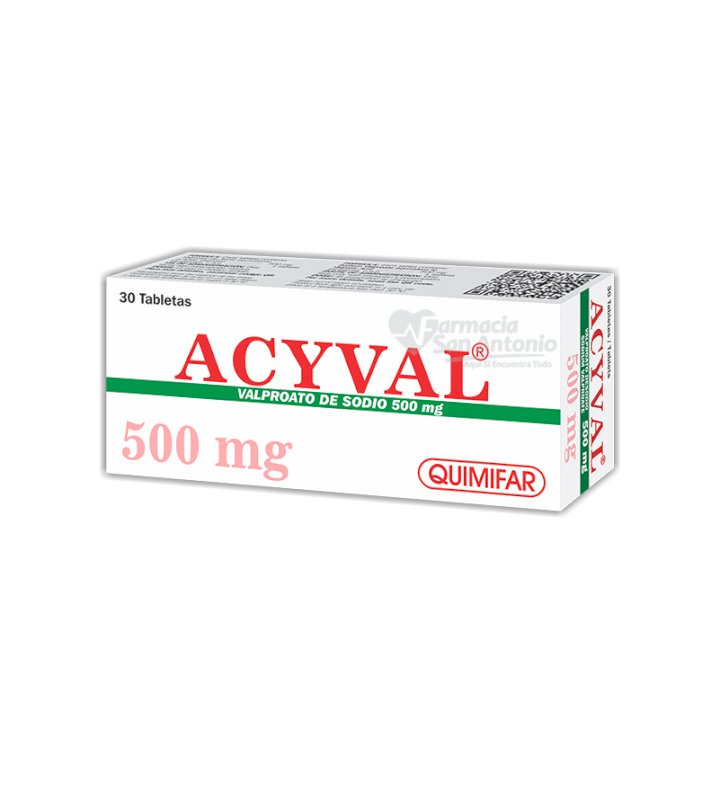 ACYVAL 500MG X 30 TABS