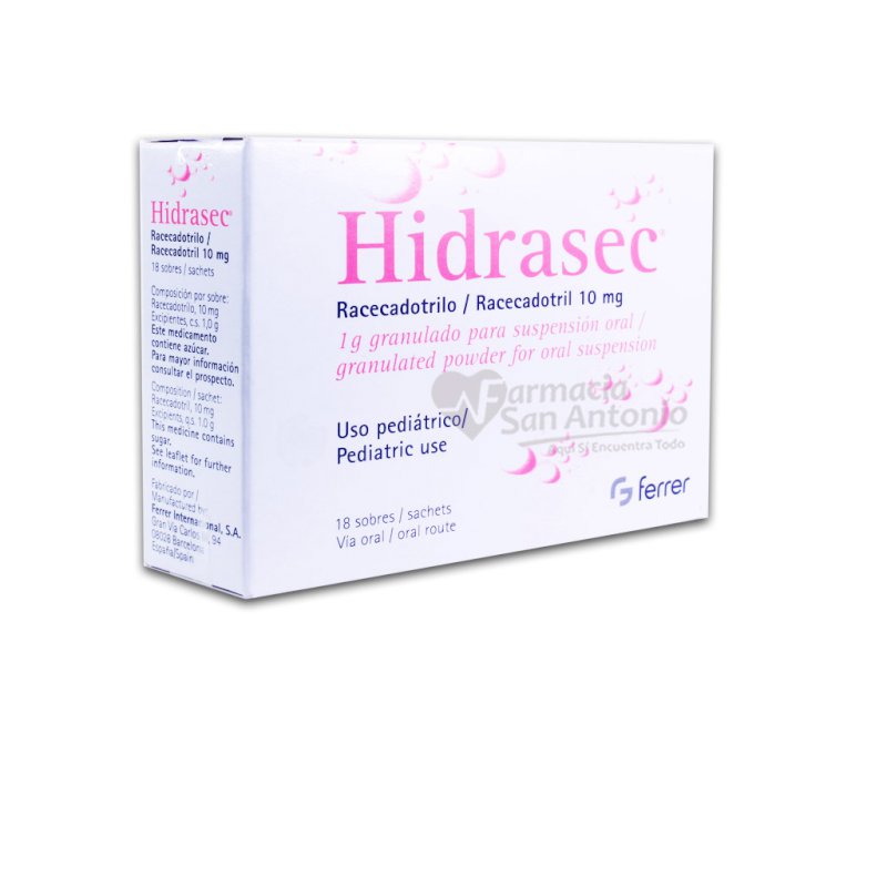 HIDRASEC 10MG X 18 SOBRES