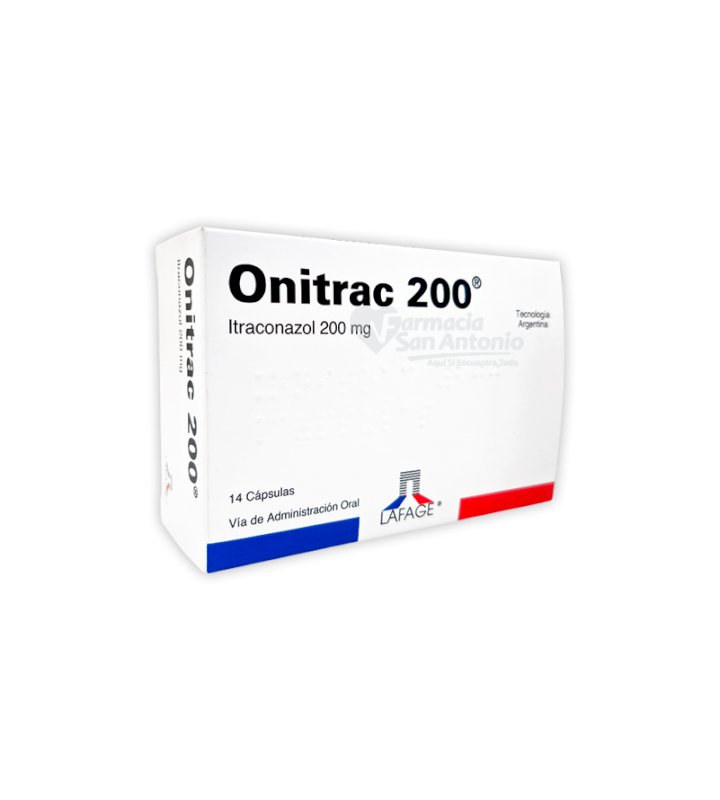 ONITRAC 200MG X 14 CAPS
