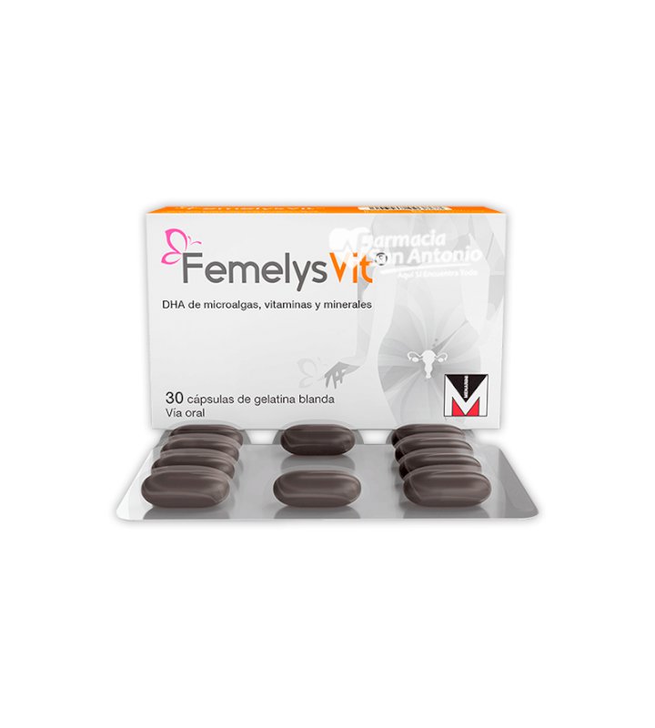 FEMELYSVIT X 30 CAPS GEL BLANDAS