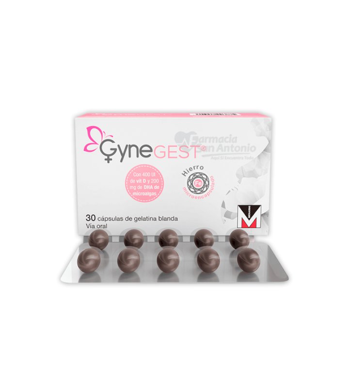 GYNEGEST X 30 CAPS GEL BLANDAS