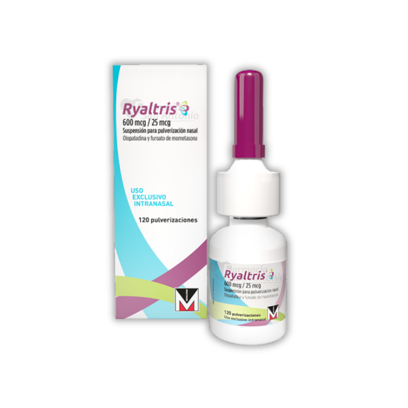 RYALTRIS 600MG/ 25MG X 120 PULVERIZACIONES