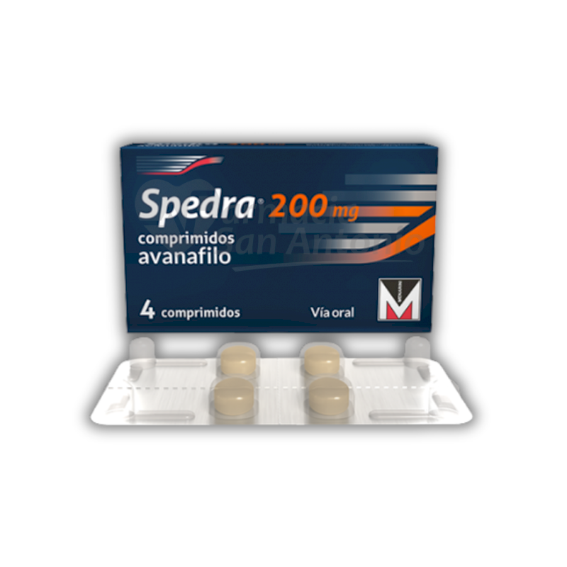 SPEDRA 200 MG X 4 COMPR