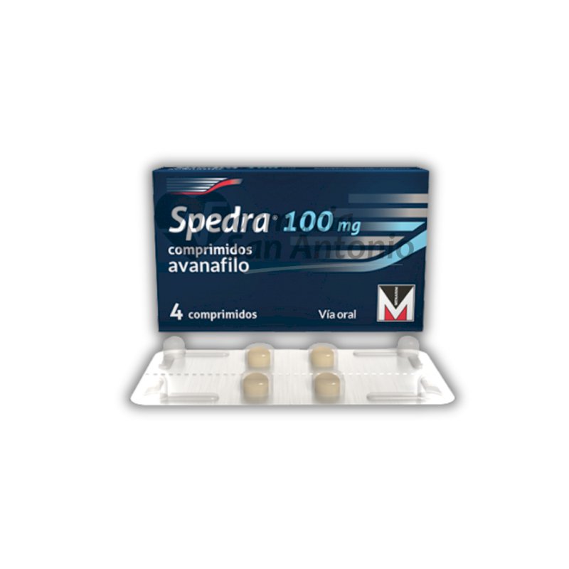 SPEDRA 100MG X 4 COMP