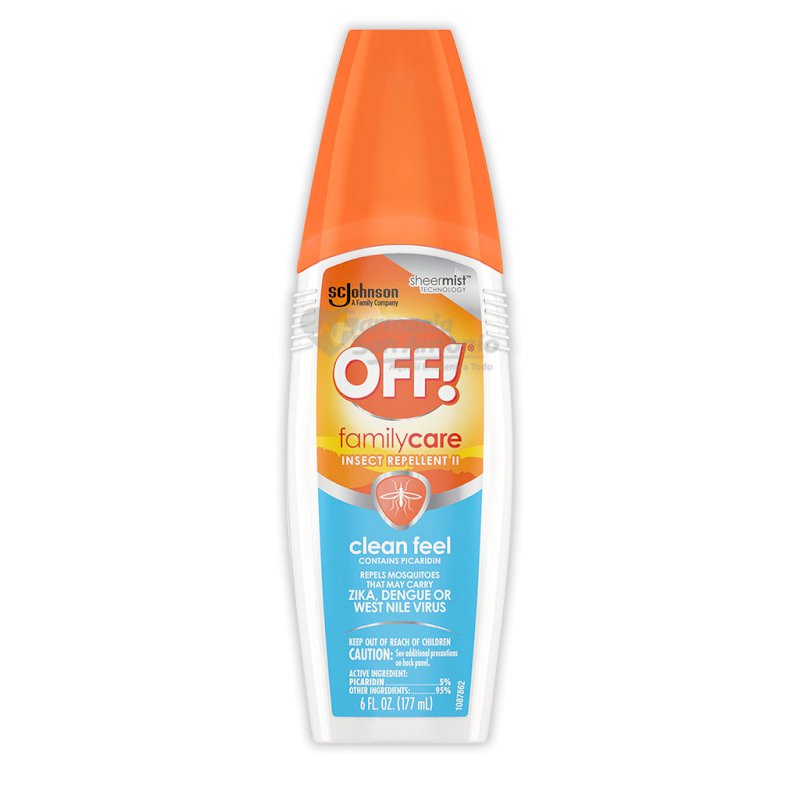 REPE. OFF FAMILY CARE CLEAN FEEL 6O ONZ/177ML