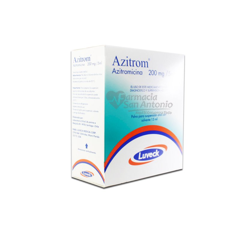 AZITROM 200MG/5ML SUSP 15 ML