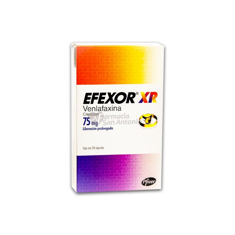 EFEXOR XR 75MG X 20 CAP