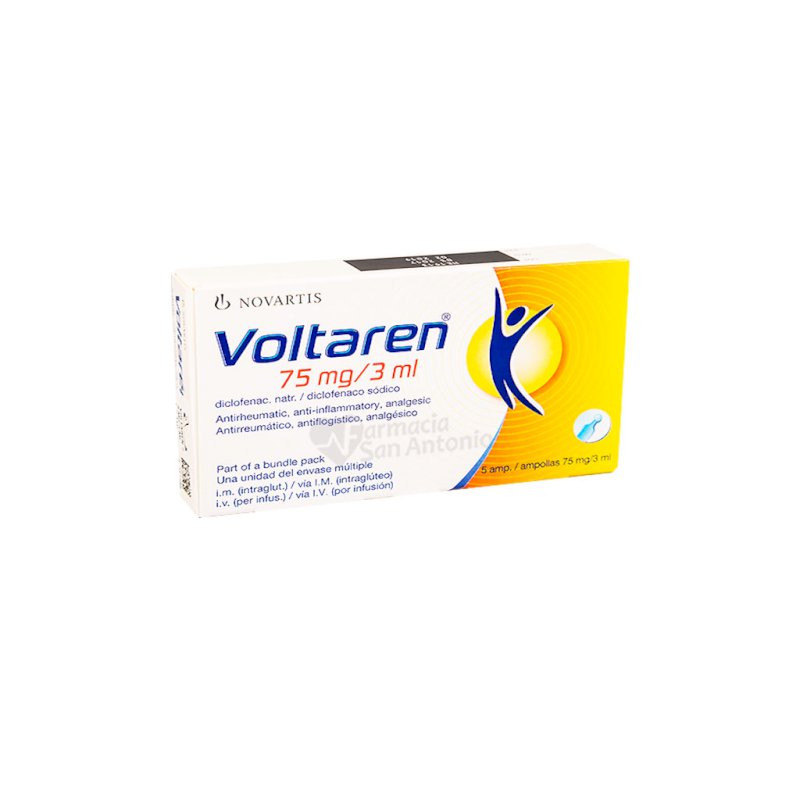 VOLTAREN 75MG X 5 AMP 3ML