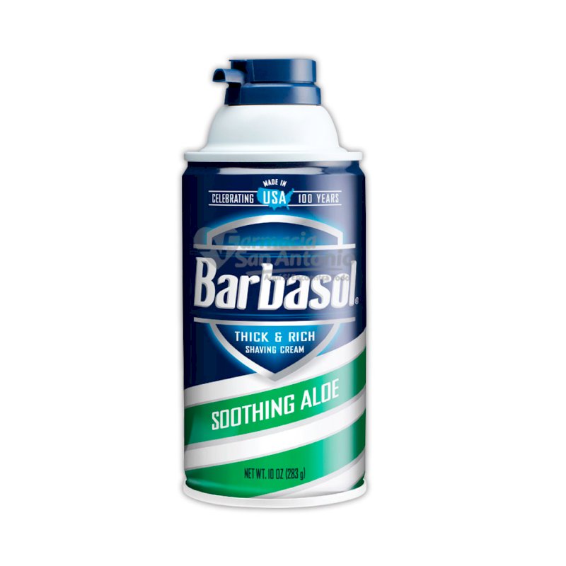 BARBASOL SOOTHING ALOE 10 OZ