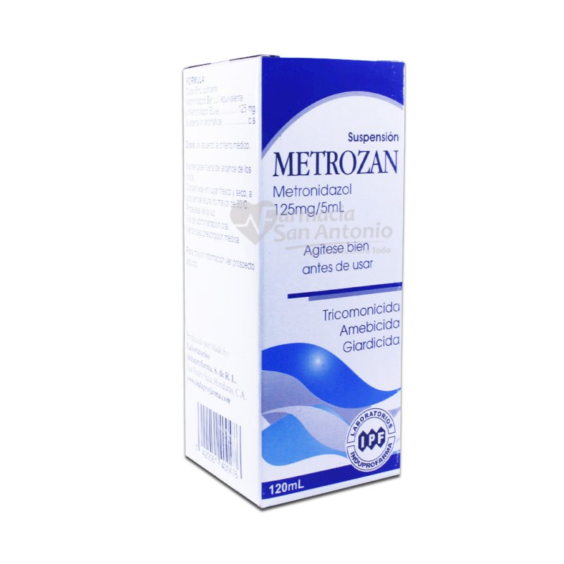 METROZAN SUSPENSION X 120ML