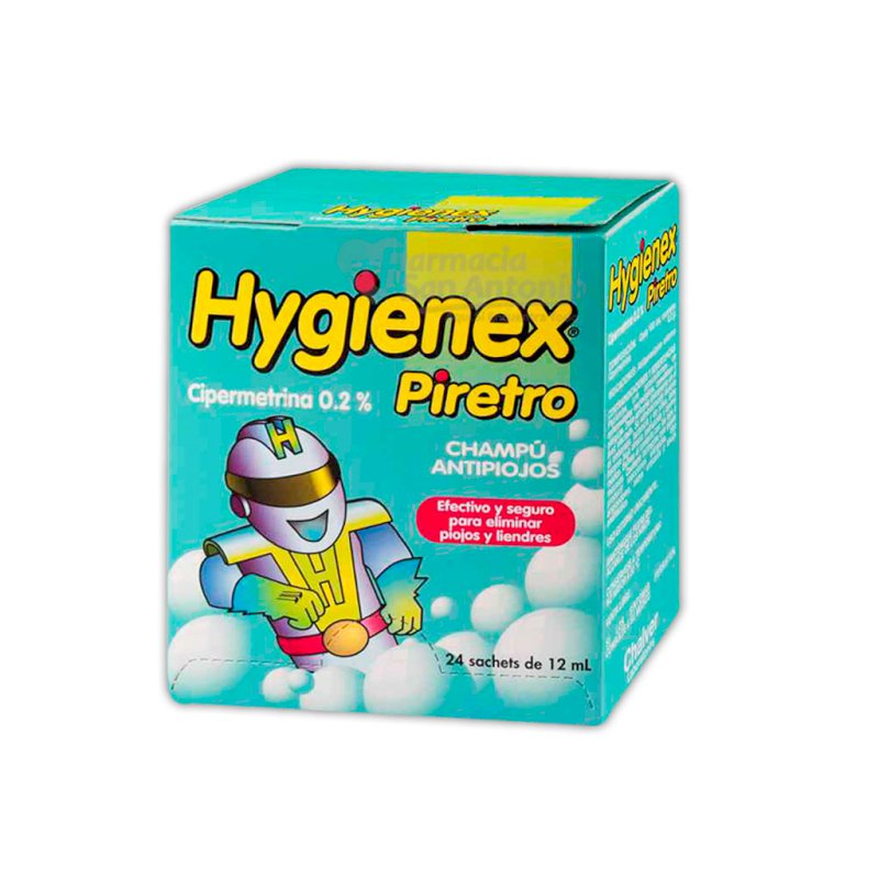 UNIDAD HYGIENEX SHAMPOO 12ML - 24 SOBRES