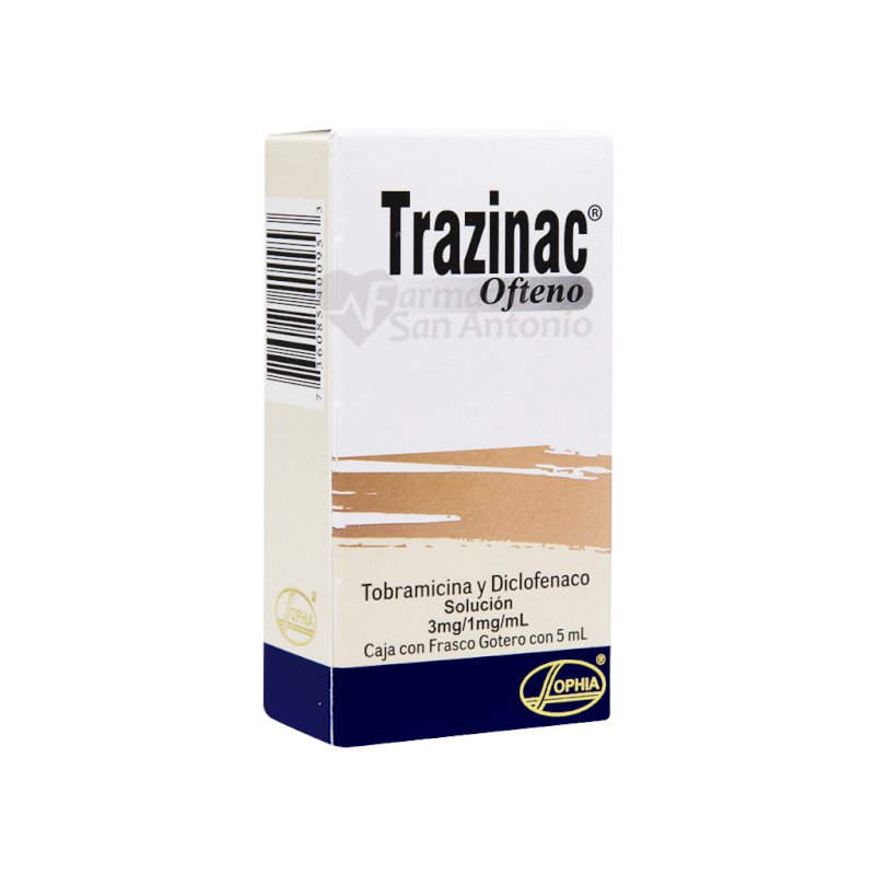 TRAZINAC OFTENO 5ML